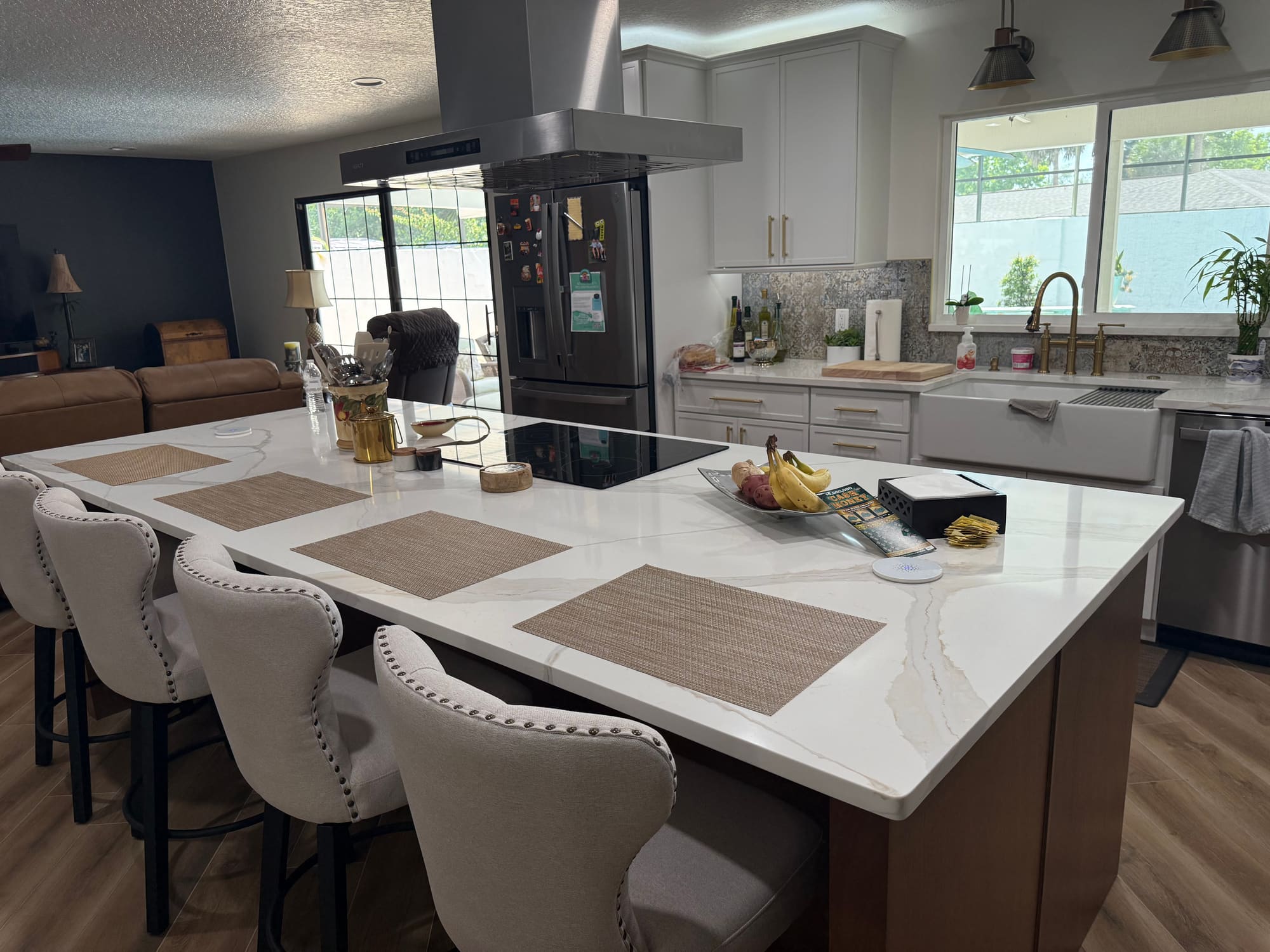 Remodeled kitchen showcasing Alimar Global's craftsmanship and attention to detail